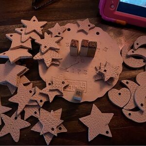 Handmade terracotta Star Ornaments